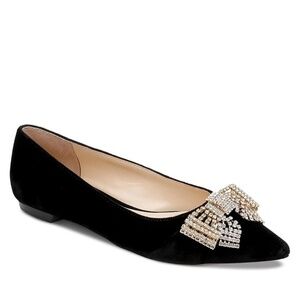 Dee Ocleppo Women's Pretty Embellished Bow Flats